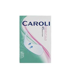 پد بهداشتی روزانه کرولی مدل Bodyform بسته 45 عددی Caroli Essentials Bodyform Sanitary Pad 45pcs