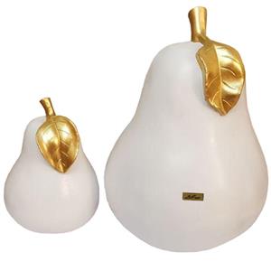 مجسمه لیلپار طرح گلابی مدل DKH-7037 S مجموعه دو عددی