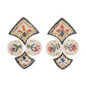 گوشواره زنانه آسمان سرامیک 177313700MC99 Aseman Ceramic 177313700MC99 Earrings For Women