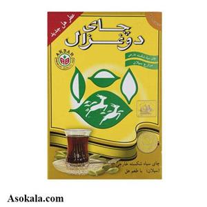 چای سیلان دوغزال با طعم هل مقدار 100 گرم Do Ghazal Cardamom tea gr 