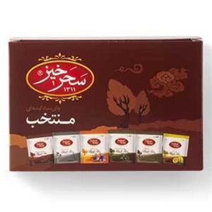 چای کیسه ای منتخب سحرخیز بسته 20 عددی Saharhiz Black Teabags Selection Pack of 20