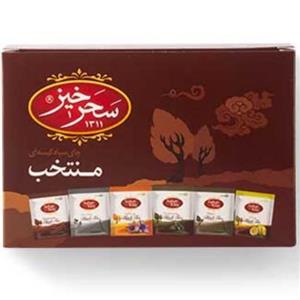 چای کیسه ای منتخب سحرخیز بسته 20 عددی Saharhiz Black Teabags Selection Pack of 20