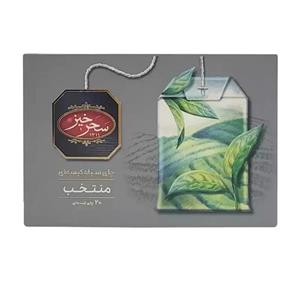 چای کیسه ای منتخب سحرخیز بسته 20 عددی
