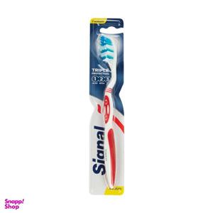 مسواک سیگنال مدل Triple Protection با برس متوسط Signal Triple Protection Medium Toothbrush