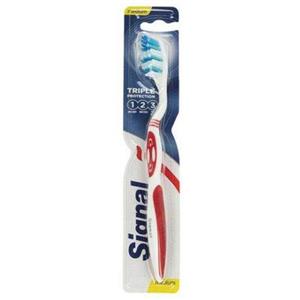 مسواک سیگنال مدل Triple Protection با برس متوسط Signal Triple Protection Medium Toothbrush