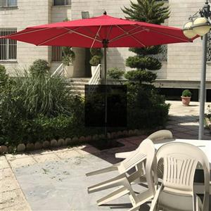 چتر سایه بان 4مترقطر بدنه استیل