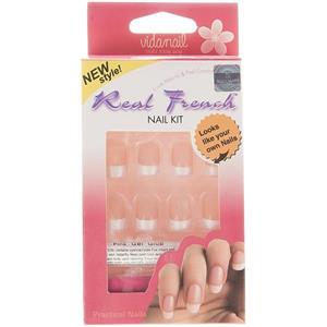 ناخن مصنوعی تریتون سری Real French مدل NDN-1512-PF02 Triton Real Vanilla NDN-1512-PF02 Nail Extension