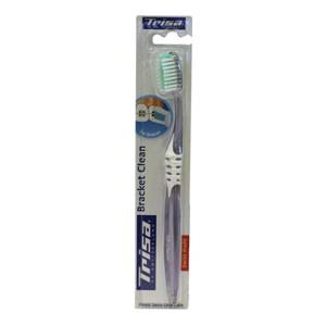 مسواک تخصصی تریزا مدل Bracket Clean Trisa Bracket Clean Profesional Tooth Brush