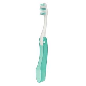 مسواک تریزا سری Super Promo مدل Travel با برس متوسط Trisa Super Promo Travel Medium Tooth Brush