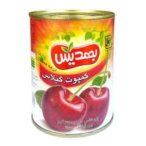 کمپوت گیلاس 350 گرم بهدیس