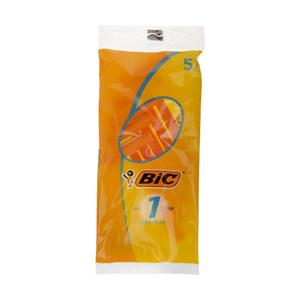 خود تراش 5 عددی بیک مدل One Sensitive Bic One Sensitive Blade Pack of 5