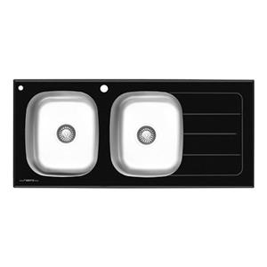 سینک ظرفشویی توکار رابیتس RG - 120B لگن چپ