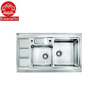 سینک استیل روکار  اخوان مدل 322