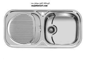 سینک اخوان مدل 109 توکار  (سایز 50*100) Akhavan model 109 Sink