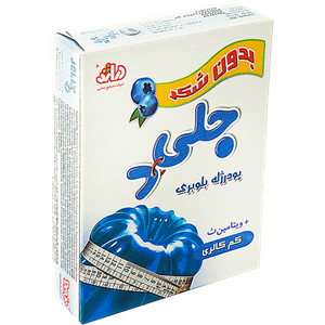 پودر ژله رژیمی بلوبری 25 گرم دراژه