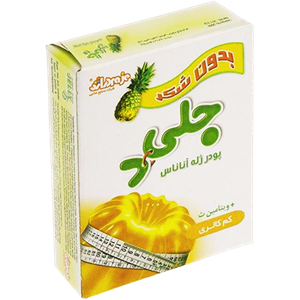پودر ژله رژیمی آناناس 25 گرم دراژه