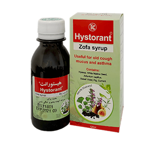شربت زوفا هیستورانت 120 میلی لیتر کیمیاگر توس