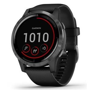 ساعت ورزشی گارمین مدل VivoActive 4 Black with Slate Hardware Garmin 010 02174 12 GPS Sports Watch 