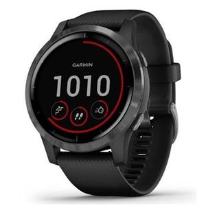 ساعت ورزشی گارمین مدل VivoActive 4 Black with Slate Hardware Garmin 010 02174 12 GPS Sports Watch 