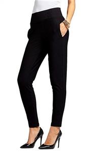 Conceited Premium Women's Stretch Dress Pants - Slim or Bootcut - All Day Comfort in Solids and Pinstripes