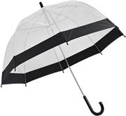 Home-X Clear Bubble Umbrella, Durable Wind-Resistant Umbrella with Sturdy Bubble Design Incapable of Flipping Inside Out, For Men and Women of All Ages