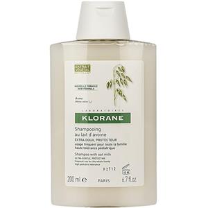 شامپو مرطوب کننده کلوران سری Extrait Vegetal مدل Oat حجم 200 میلی لیتر Klorane Extrait Vegetal Oat Hair Shampoo 200ml