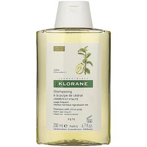 شامپو درخشان کننده کلوران سری Extrait Vegetal مدل Citrus حجم 200 میلی لیتر Klorane Brevet Depose Citrus Hair Shampoo 200ml