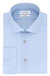 Calvin Klein Men's Dress Shirt Slim Fit Non Iron Solid French Cuff