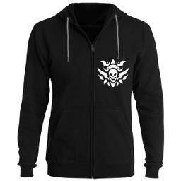 سویشرت مردانه طرح اسکلت کد F16 رنگ مشکی