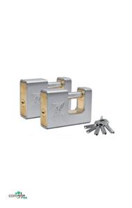 قفل کتابی گیرا مدل 1818 بسته 2 عددی Gira Two Padlock 