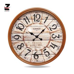ساعت دیواری چوبی شوبرت مدل 6427 