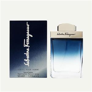 Subtil By Salvatore Ferragamo For Men. Eau De Toilette Spray 1.7 Ounces