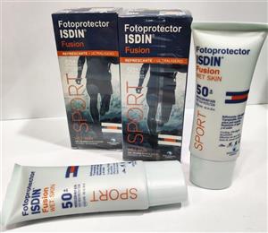 ضدآفتاب اسپورت فیوژن ایزدین SPF50) ISDIN)حجم 100 میلی Fusion Gel SPF 50+, 100 Ml. - Isdin Skin Capital