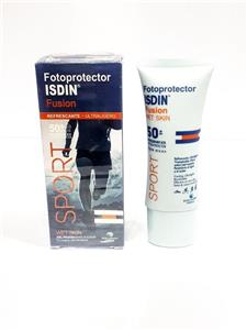 ضدآفتاب اسپورت فیوژن ایزدین SPF50) ISDIN)حجم 100 میلی Fusion Gel SPF 50+, 100 Ml. - Isdin Skin Capital