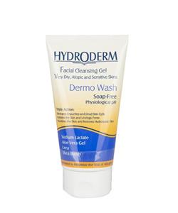 ژل شستشوی هیدرودرم پوست های خشک 150 میل Hydroderm Facial Cleansing Gel For Dry Skin 