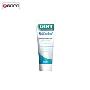 خمیر دندان جی یو ام مدل Halicontrol خوشبو کننده دهان حجم 75 میلی لیتر GUM Halicontrol Toothpaste 75ml