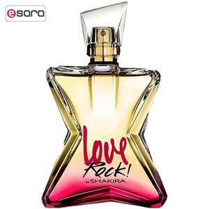 ادو تویلت زنانه شکیرا مدل Love Rock by Shakira حجم 80 میلی لیتر Eau De Toilette for Women 80ml 