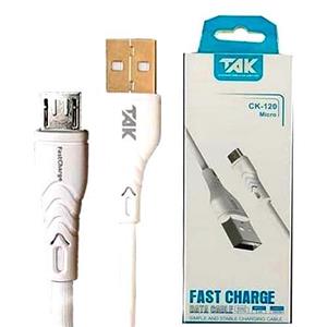 کابل 1 متری میکرو یو اس بی تک مدل CK-120 Tak CK-120 Micro USB Cable 1m 