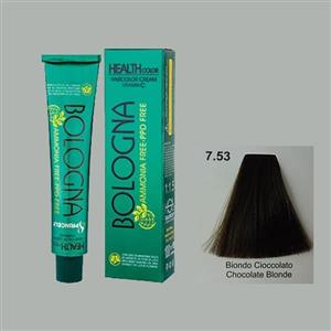 رنگ مو بدون آمونیاک بلونیا100 میل7/53 بلوند شکلاتی 