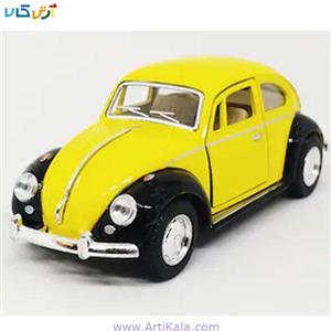 ماشین فلزی فولکس 1:32 مدل Kinsmart  Volkswagen 1967 Classical Beetle