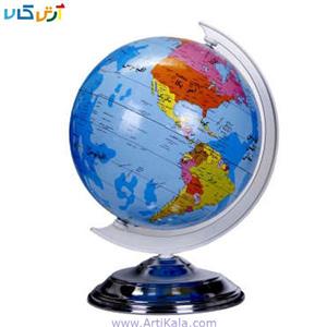 کره جغرافیا پایه فلزی سایز 23 نسیم