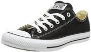 Converse Unisex Chuck Taylor All Star Ox Low Top Classic Black Sneakers - 6.5 B(M) US Women / 4.5 D(M) US Men