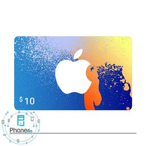 گیفت کارت 10 دلاری Apple Store 