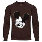 سویشرت ‏مردانه ‏ساروک مدل‏ ‏Mickey Mouse رنگ قهوه ای