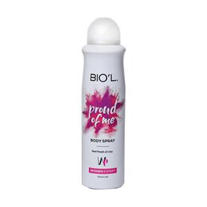 اسپری بدن زنانه بیول مدل PROUD OF ME حجم 150 میلی لیتر