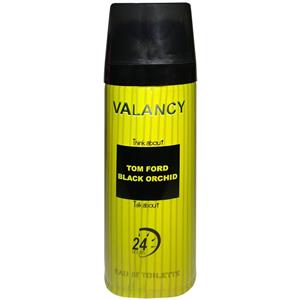 اسپری خوشبو کننده بدن مردانه والانسی مدل Aventus حجم 200 میلی لیتر Valancy Avantus Body Spray For Men 200ml 