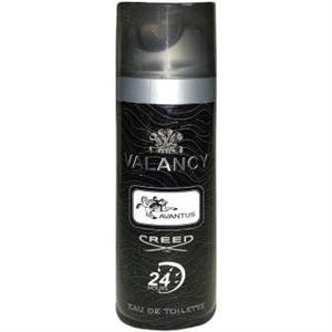 اسپری خوشبو کننده بدن مردانه والانسی مدل Aventus حجم 200 میلی لیتر Valancy Avantus Body Spray For Men 200ml 