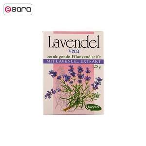 صابون کاپوس مدل Lavendel Vera وزن 125 گرم Kappus Lavendel Vera Soap 125gr