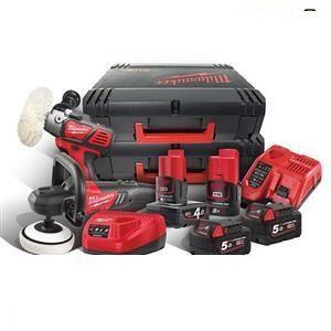 ست 7 پارچه پولیش و سنباده شارژی میلواکی مدل M18 FPP2K-544X