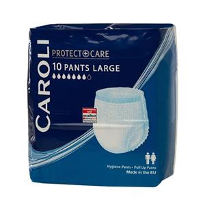 پوشینه شورتی بزرگسالان کرولی مدل Protect Plus Care Larg هفت قطره - بسته 10 عددی Caroli Protect Plus Care Larg Adult Protective Diaper 10 Pants